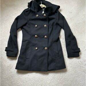 GARAGE Double-breasted wool coat